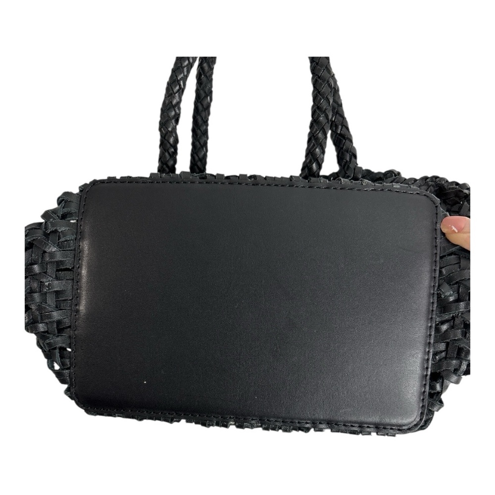 Zara Black Woven Mini Bag - Picture 2 of 8